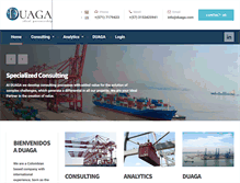 Tablet Screenshot of duaga.com